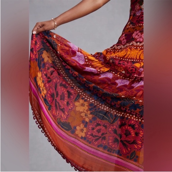 Farm Rio Tiered Maxi Dress - Picture 3 of 8